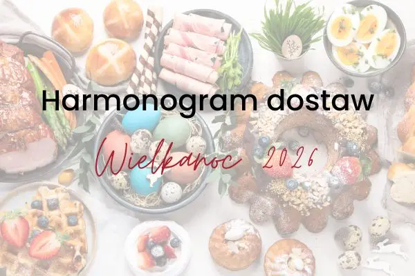 Wielkanoc 2026 z WygodnaDieta - harmonogram dostaw